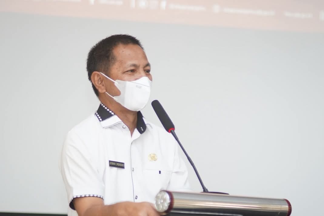 Sekertaris Daerah (Sekda) Boltara Dr. Jusnan Mokoginta, MARS.