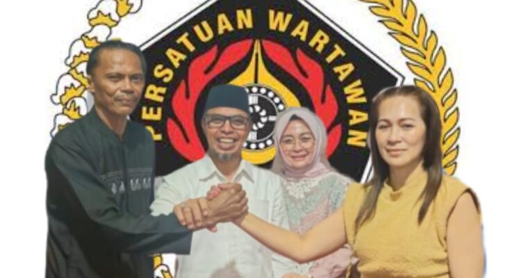 Sintya - Satrin Bangun Koalisi di Konferensi PWI Sulut 2026.