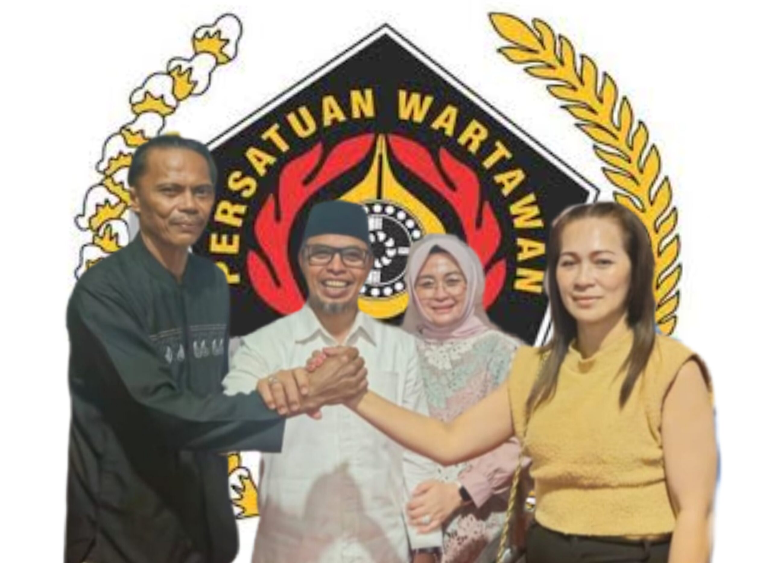 Sintya - Satrin Bangun Koalisi di Konferensi PWI Sulut 2026.