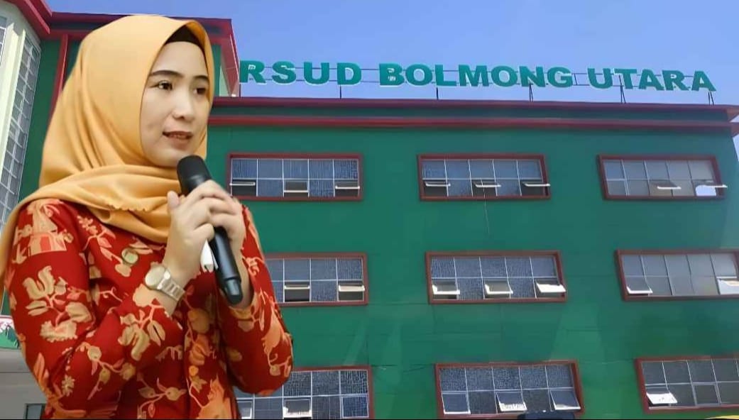 Direktur Utama (Dirut) RSUD Boltara, dr. Firlia Mokoagow.