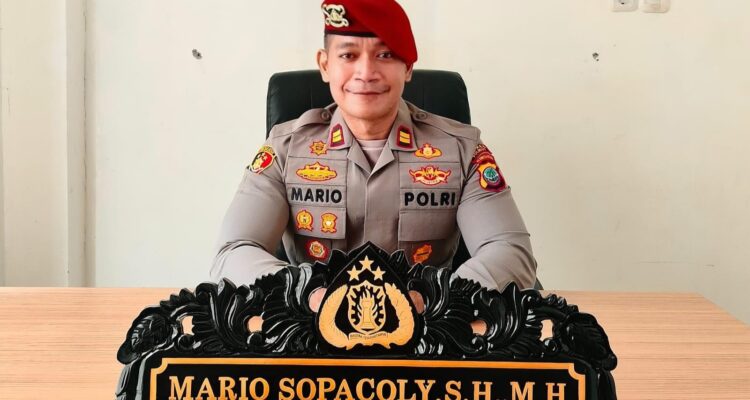 Kasat Reskrim Polres Boltara Iptu. Mario Sopacoly, S.H., M.H.