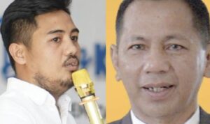 Fadel Hulalamgo (kiri), Jusnan Mokoginta (kanan).